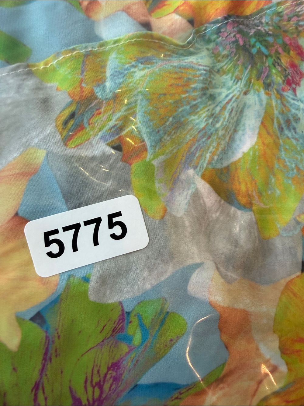 Amanda Uprichard Floral Chiffon Maxi Dress Pastel Blue Racerback 25775 - Picture 13 of 13